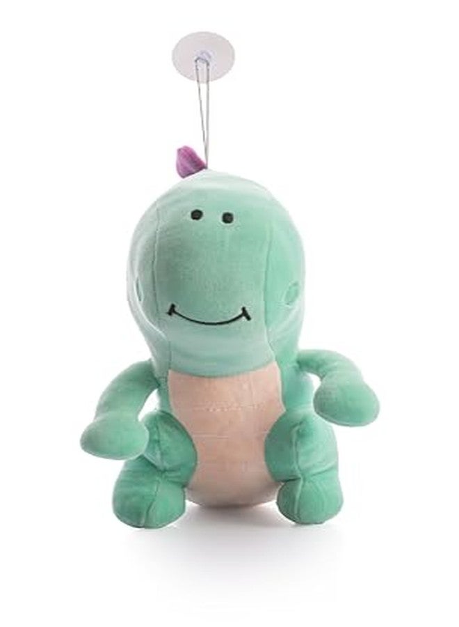 Dimpy Stuff Dino Plush Toy - Green 23 cm (9") - Ultra-Soft Squishy Nursery Decor Children - Image 2